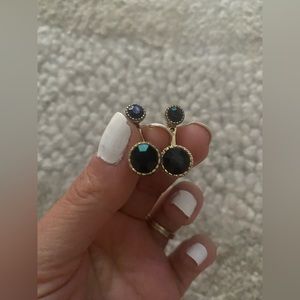 Like New! Black/Gold Earrings